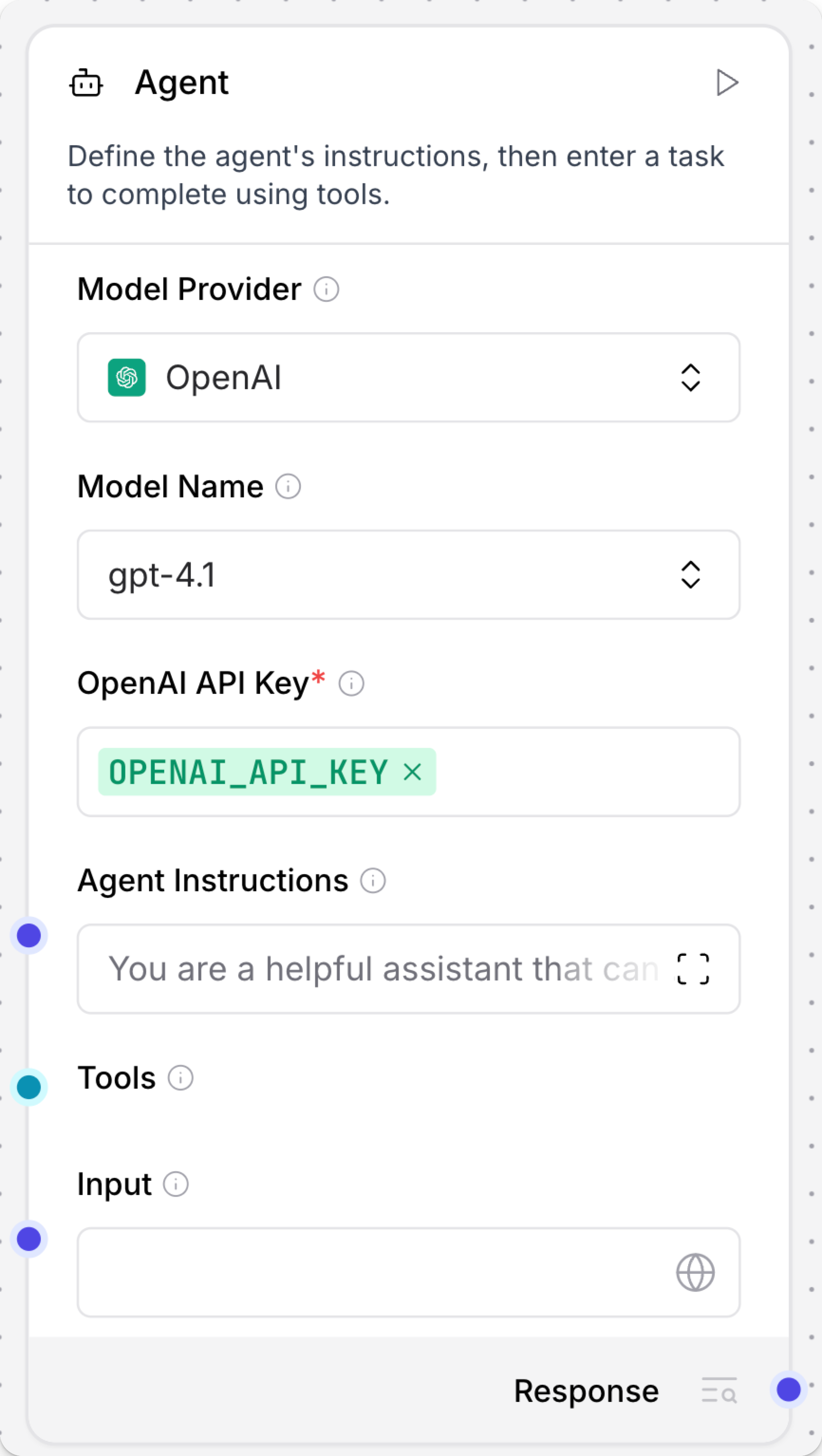 Agent component