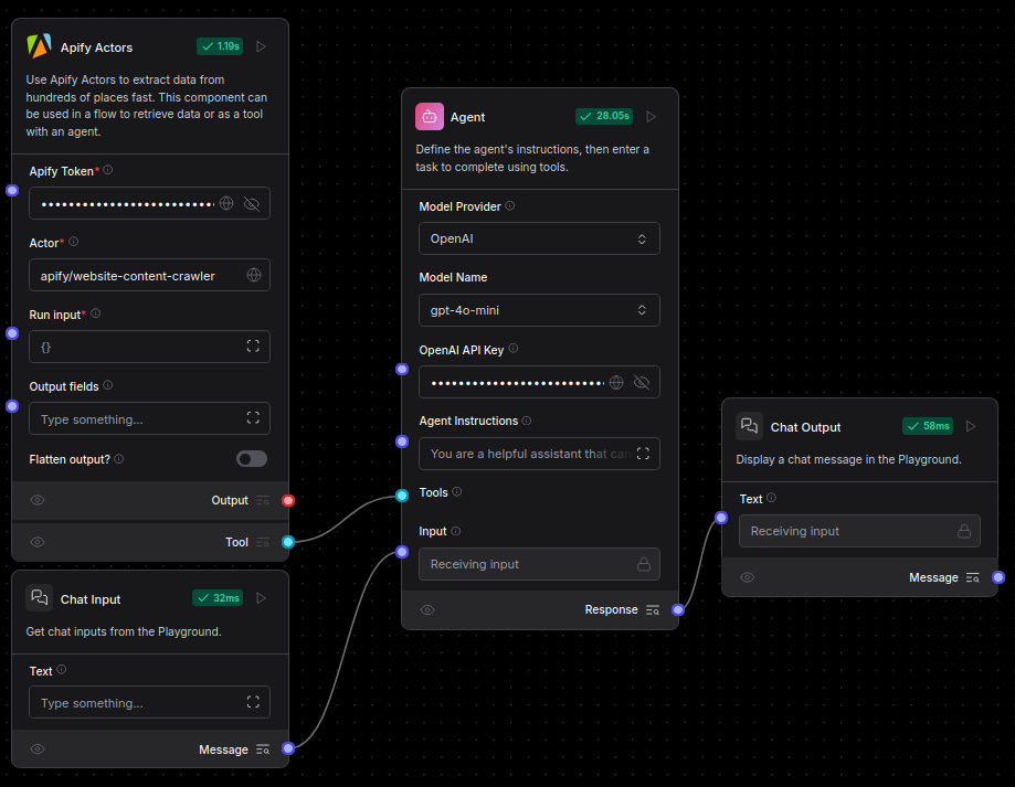 Apify Agent Flow - Simple