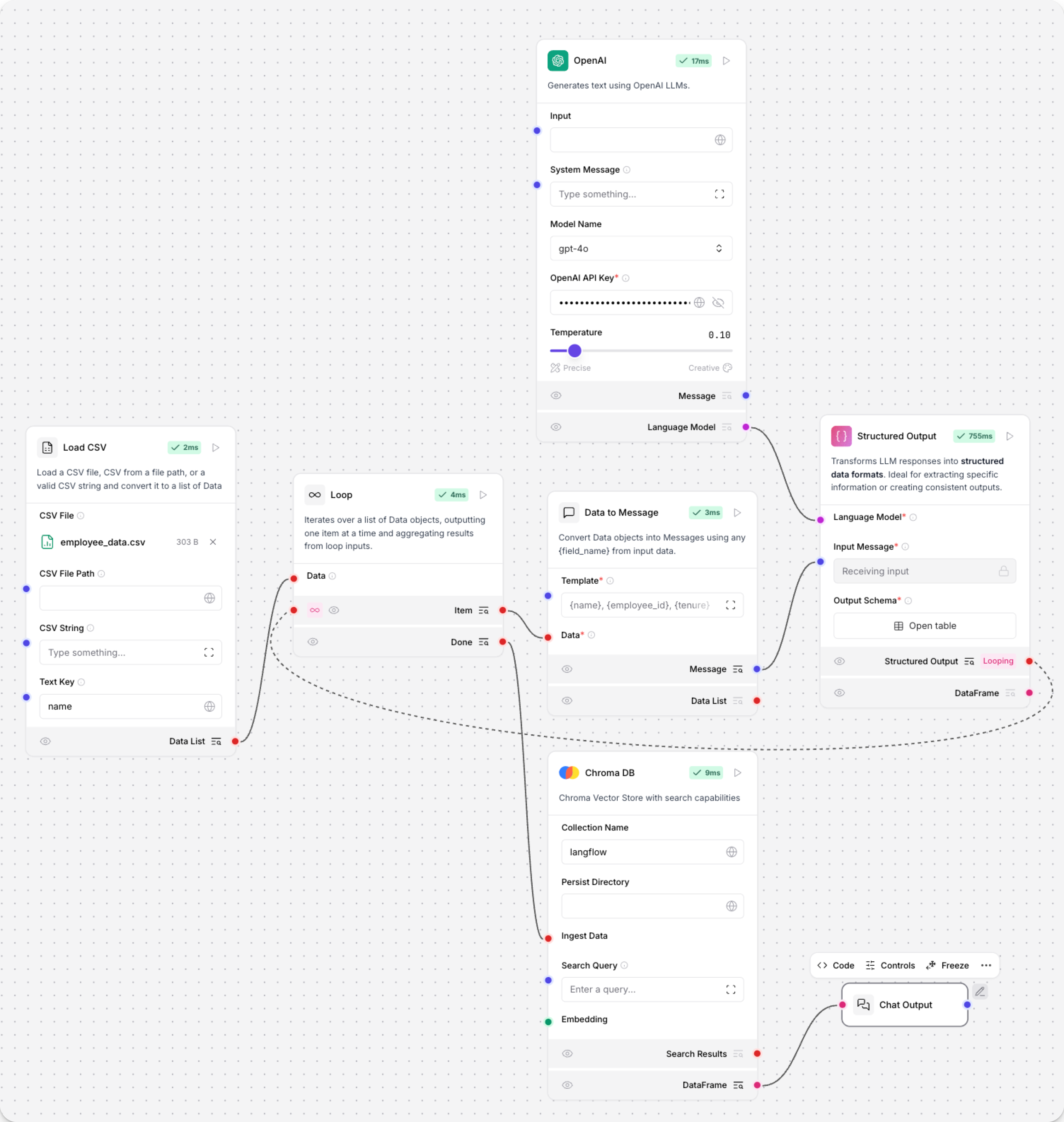 Loop CSV parser