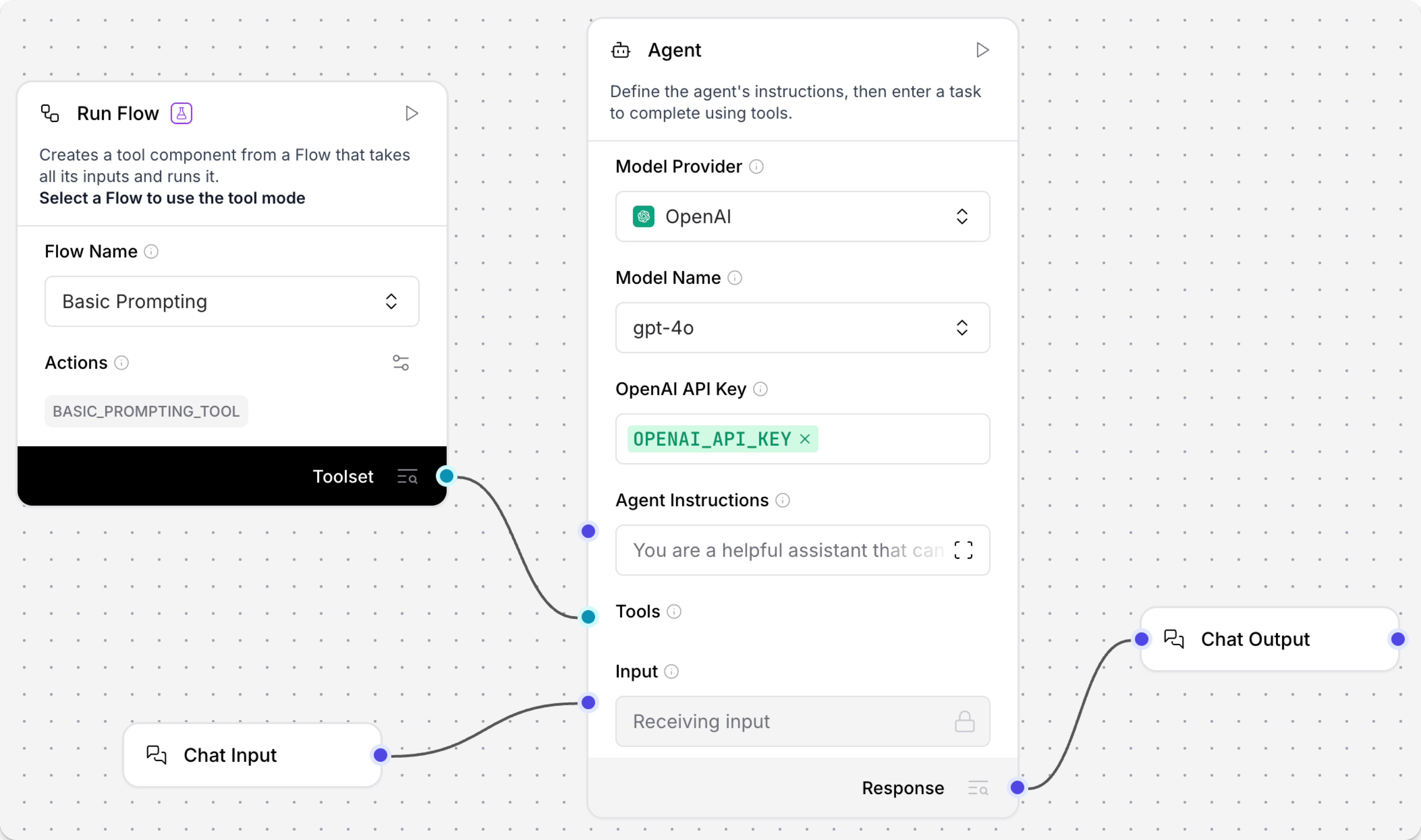 Run Flow component