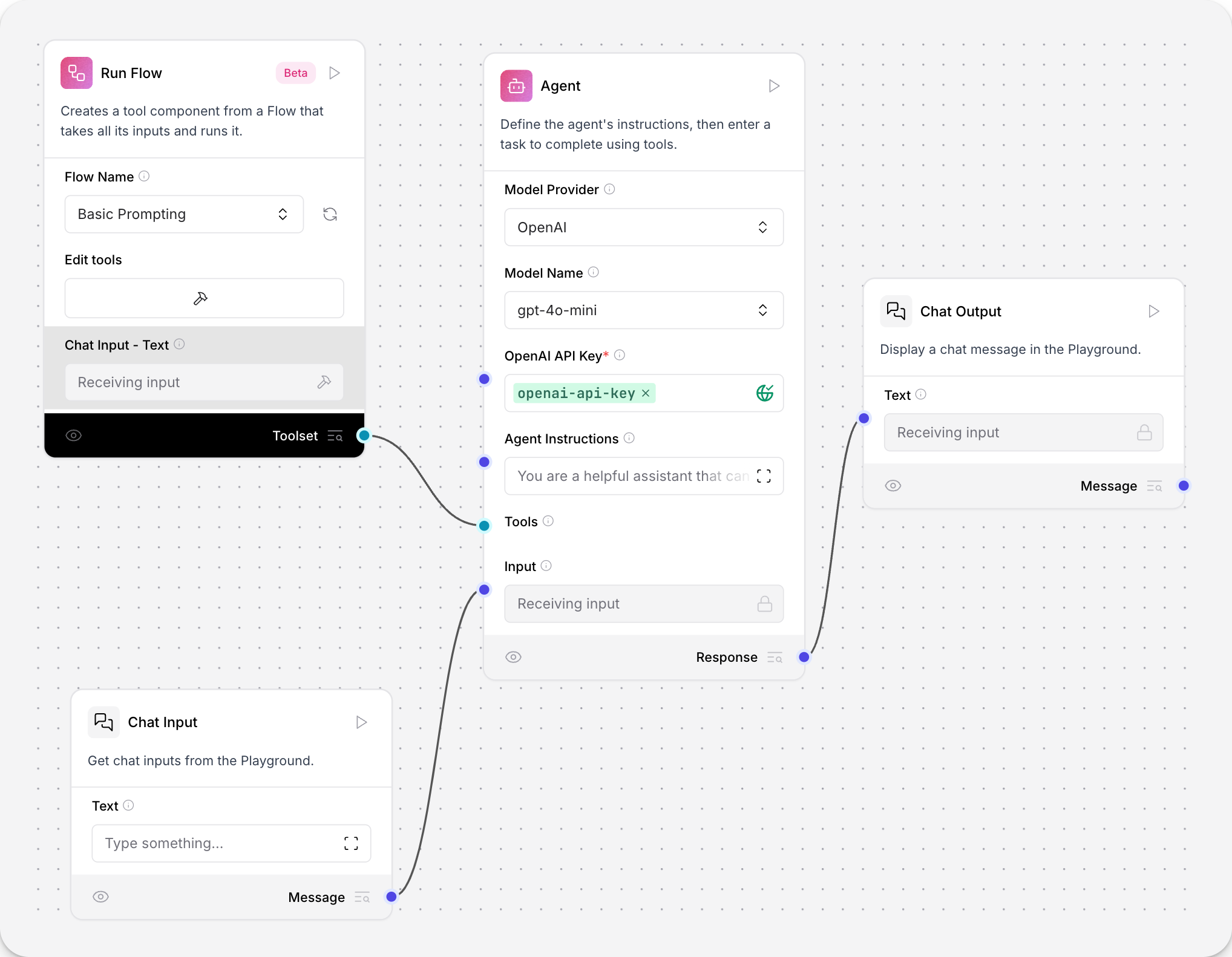 Run Flow component