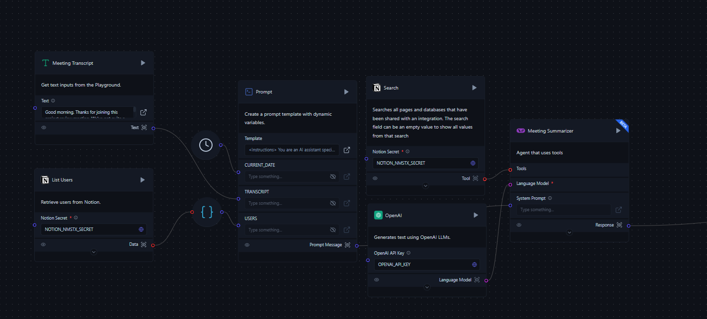 Notion Meeting Agent Part 1